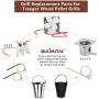QuliMetal Replacement Parts Grill Induction Fan Kit for All Pit Boss & Traeger Wood Pellet Grills, Sams Club Pellet Grills