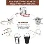 QuliMetal Replacement Parts Grill Induction Fan Kit for All Pit Boss & Traeger Wood Pellet Grills, Sams Club Pellet Grills
