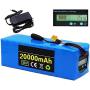 Wnicek 36V 20Ah Electric Bike Battery E-Bike Li-Ion Battery Rechargeable Battery Pack Fit ?for 750W 500W 350W 250W 200W Electric Bicycle Motor with 42V 2A Charger