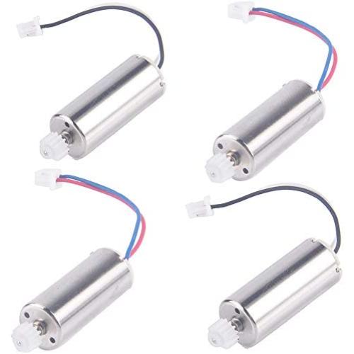 Vehicles-OCS 4pcs Original MJX X600 Motor Clockwise and Anti-clockwise Motor Engine A B Motors with Wheel Gear for MJX X600 Spare Parts