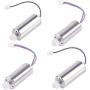 Vehicles-OCS 4pcs Original MJX X600 Motor Clockwise and Anti-clockwise Motor Engine A B Motors with Wheel Gear for MJX X600 Spare Parts