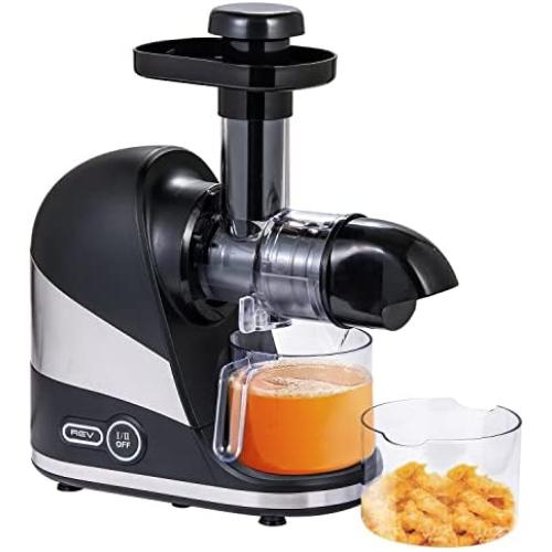 Juicer Machines,Slow Masticating Juicer Extractor Machines Easy to Clean,Cold Press Juicer with Quiet Motor and Reverse Function,Two Speed Modes,for Vegetable and Fruit