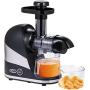 Juicer Machines,Slow Masticating Juicer Extractor Machines Easy to Clean,Cold Press Juicer with Quiet Motor and Reverse Function,Two Speed Modes,for Vegetable and Fruit