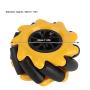 FTVOGUE Mecanum Wheel + for TT Geared Motor DIY Smart Robot Car Parts 48mm,Motor