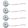 LRONG 4PCS 3V 6200RPM DC Motor Mini Electric Motor with Wire for DIY Toys