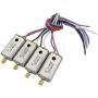 Vehicles-OCS 4PCS Motor Engine for MJX X101 2.4G RC Quadcopter RC Drone Spare Parts Motor A + Motor B