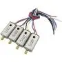 Vehicles-OCS 4PCS Motor Engine for MJX X101 2.4G RC Quadcopter RC Drone Spare Parts Motor A + Motor B