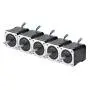STEPPERONLINE 5PCS Nema 17 Stepper Motor Bipolar 2A 84oz.in 48mm 4-Lead for 3D Printer/CNC