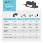 PROGRESSIVE AUTOMATIONS 7.4V DC Precision Linear Servo Actuator (1.06 in. 1.34 lbs.) – with positional Accuracy up to 100um. Durable Electric Stroke & Innovative DC Motor. PA-12-10613474T