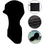 Outboard Motor Cover Boat Motor Cover with 600D Heavy Duty Oxford Fabric Extra Double PU Coating, Outboard Motor Engine Cover Waterproof Fit for Motor 60-90 HP Black