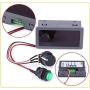 WSDMAVIS 1 Pcs DC Motor Speed Controller Regulator DC 6-30V PWM Speed Controller 12V/24V LED Display with IR Remote