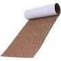 Hzkaicun EVA Foam Faux Teak Boat Decking Sheet Motor Boat Flooring Boat Decking Flooring 6MM Marine Decking Eva Foam Faux Teak Decorative Board Eva Foam Boat Flooring Non-Slip 74.8