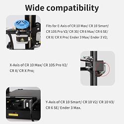 Creality Official 42-40 Stepper Motor, 3D Printer CR-10 X/Y-Axis Extruder Stepping Motor 2 Phase 1A 1.8 Degree 0.4 N.M, Compatible with CR-10 Series and Ender-3 Series E-axis （D-Shape）