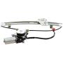 MILLION PARTS Rear Left Side Power Window Regulator with Motor Compatible with 2001 2002 2003 2004 2005 2006 Acura MDX Base/Touring Sport Utility 4-Door 3.5L V6