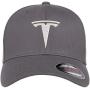 Tesla Motors Flex Fit Hat Baseball Cap Embroidered Flat Curved Brim