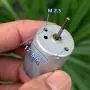 Xuulan Xianglaa-Motor Carbon Brush High Torque 370 Motor, Small Electric Machinery 24.2mm, Micro Mini Electric 370-2212 Motor,
