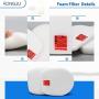 RONGJU IZ362H Filter 2 PACK Filters and 6 PACK Foam & 6 PACK Flet Filter Kit Compatible with Shark Upright Vacuum IZ162H, IZ362H, IZ363HT, IZ440H, IZ462H, IZ483H, Compare to Part XHF161H