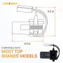 Canamax Premium 2315539 Refrigerator Evaporator Fan Motor - Compatible with Whirlpool & Amana Refrigerators - Replaces AP6007247, 2219689, 2225625, 2315539, W10438708, WP2315539VP