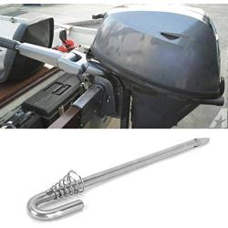 Terisass Outboard Engine Accessories - 6894316000 Outboard Motors Engine Tilt Rod Pin Lock Assembly Bracket Fit for Yamaha T9.9/T15/T20/T25/T30hp 689-43160-00 Aluminum Alloy Material