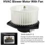HVAC Blower Motor Assembly 700113 79310S0KA01 HO3126104 BM2723 Heater Blower Motor with Fan Cage for 2001-2003 CL / 1999-2003 TL