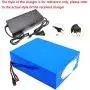 Jieoto 72V 20Ah 30AH 40AH Ebike Lithium Battery with 84V Charger for 2500W 2000W 1800W 1500W 1200W 1000W Motorcycle Scooter Trike Go-Kart Waterproof PVC Rechargeable Battery