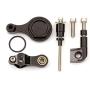 FXCNC Motorcycle CNC Steering Damper Stabilizer Buffer Control Bar With Mounting Bracket Kit Full Set Compatible with YZF R6 (not Race) 2006-2020, YZF R1 2006-2016