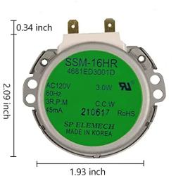 NEW OEM Produced 4681ED3001D for LG Dishwasher Diverter Motor by OEM Mania Replacement Part
