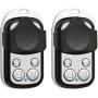 2 Pack - 433.92MHz Copy Remote Controller Metal Clone Remotes Auto Copy Duplicator for Gadgets Cars Motorcycles Home Garage Door