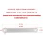 Danti TSP-1 transom Plate Aluminum Transom Support Plate Fit for Top Bolt Holes(3001.8067)