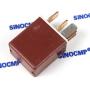 5PCS 156700-2190 Relay Assy 24V with 5 Pins - SINOCMP Excavator Relay for DENSO Relay Module Excavator Spare Parts, 3 Month Warranty (5)