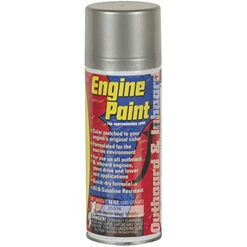 Moeller Engine Spray Paint, (12 Oz.) Honda Oyster Silver Metallic