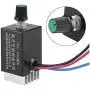Universal DC Motor Speed Regulator Speed Controller 12V/24V Motor Speed Regulator Switch For Car Truck Fan Heater Control