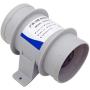 Inline Blower，Bilge Blower 12V 4A Marine Bilge Blower Air Blower Boat Cool Fan Marine Ventilation