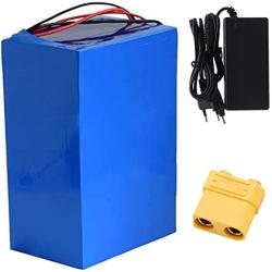 Jieoto 72V 20AH 30AH 40AH Motorcycles Rechargeable Lithium-ion Battery Customizable E-Bike Battery Pack for 3000W-1000W Motor with 3A Charger and 30A/50A BMS