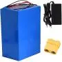 Paquet de Batterie Lithium-ion Rechargeable 72V 20AH 30AH 40AH pour Moto, Personnalisable pour Vélo Électrique avec Moteur 3000W-1000W, Chargeur 3A et BMS 30A/50A Paquet de Batterie Lithium-ion Rechargeable 72V 20AH 30AH 40AH pour Moto, Personnalisable pour Vélo Électrique avec Moteur 3000W-1000W, Chargeur 3A et BMS 30A/50A
