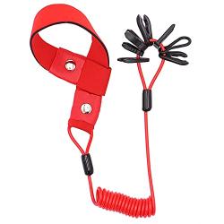 7 Key Boat Engine Emergency Stop Kill Switch Safety Lanyard Compatible with Yamaha Mercury Johnson Evinrude OMC Honda Suzuki Tohatsu Outboard Motor
