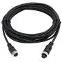 5M/15FT Car 4-Pin Aviation Video Extension Cable for CCTV Rearview Camera Truck Trailer Camper Bus Motorhome Vehicle Backup Monitor Waterproof Shockproof System - (1 Pc)