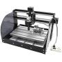 CNC 3018 Pro Max 3 Axis Desktop DIY Mini Wood Router Kit PCB PVC Milling Engraver Engraving Carving Machine GRBL Control with offline controller Hand Control (3018 Pro Max w/offline controller)