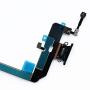 Johncase OEM Charging Port Dock Connector Flex Cable + Microphone + Vibrating Motor Buckle Replacement Part Compatible for iPhone Xs All Carriers (Black)
