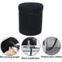 Taruimoo trolling motor wire extension、Cable Management Sleeve, Cuttable Neoprene Troll Sleeve，for Management to Hide and Cover Wire and Extension Cords - Black/White 60in (1-Pack)