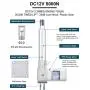 10 Inch 250MM Stroke Linear Motion Actuators (4 6 8 12 16 20 Optional) Electric Telescopic Rod DC 12V Motor 3.3MM/S 8000N 1700lb 800kg Load Heavy Duty for Automotive