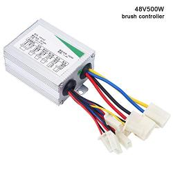 FAMKIT 48V 500W Motor Brushed Controller Box for Electric Bicycle Scooter E-Bike