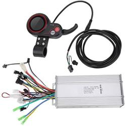 Alomejor 48V Electric Scooter Controller with LCD Thumb Shifter 2 in 1 Electric Mountain Bike Controller Kit for E Bike