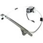 A-Premium Power Window Regulator with Motor Replacement for Jeep Liberty 2006-2007 Hole Style Rear Left Driver Side