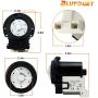 4681EA2001T AP5328388 Washer Drain Pump Motor Replaces AP5328388, 4681EA1007G, 2003273, 4681EA1007D- W10276397 Washer Drain Pump- Replacement for 1874334 AP6018417 PS11751719 EAP11751719,LP397