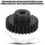 Vbest life Motor Pinion Gear with Screw,27T Motor Pinion Gear for Wltoys 1/14 144001 RC Model Car Upgrade Spare Parts