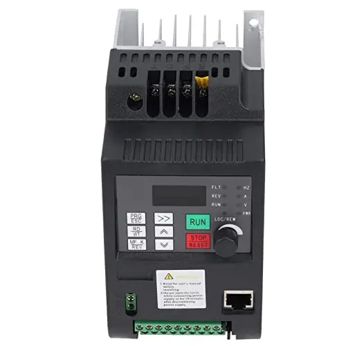Motor Inverter, Variable Frequency Drive DC 24V Cooling Fan Easy Installation for Machine