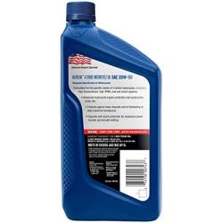 Valvoline 4-Stroke Motorcycle SAE 20W-50 Motor Oil 1 QT