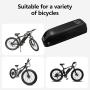 Jieoto Lithium Pedelec Electric Bike Battery Pack 36V 10AH Electric Bike Battery with 2A Charger and BMS Protection Board, for 200W/350W/450W Electric Lithium Bike Battery Motors.