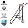 LEADALLWAY Outboard Boat Motor Stand Carrier Cart Dolly Storage Pro Heavy Duty Multi Purposed Engine Stand